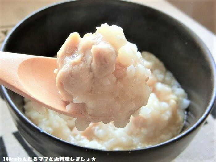 プチッとごはんズで簡単★炊飯器おかゆ