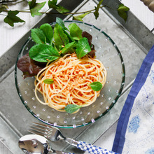 【超時短レシピ】味付け不要!ガスパチョ風味の冷製パスタ