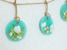 超簡単!100均材料で夏色アロマガーランド