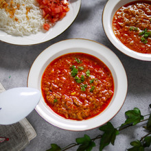 【煮込み時間短縮】フライパン1つでできて♡包丁要らず!お野菜の味わいたっぷり!【超簡単キーマカレー】