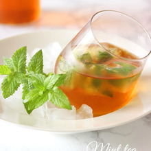 水出しミントティー。