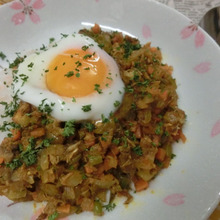炒めるだけ☆ 野菜たっぷり♪ さばの水煮缶でさばドライカレー