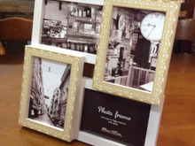 ダイソー300円写真立てを使い易く&可愛くリメイク♪