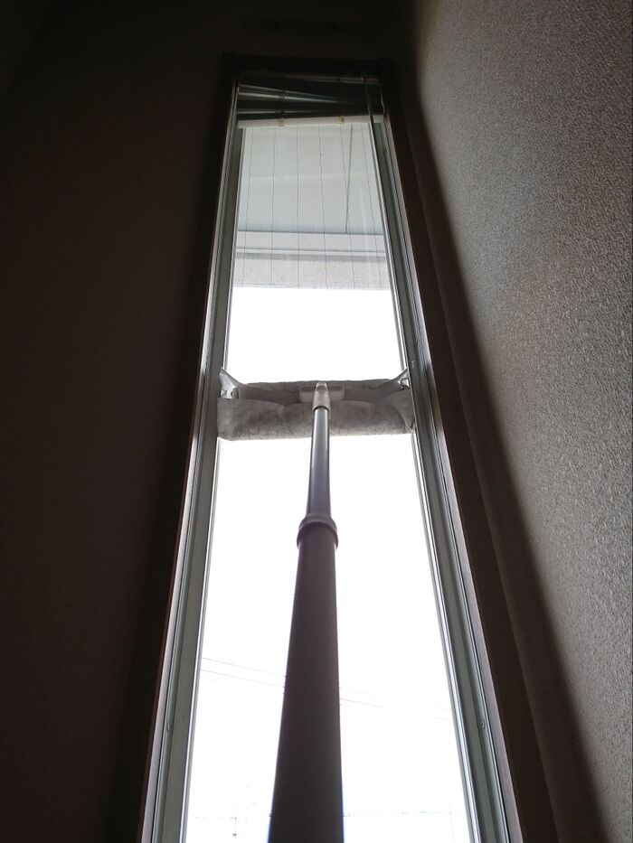 ガラスのカビ解決策はクイックルワイパー