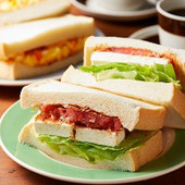 かつお節&クリームチーズトマトサンド