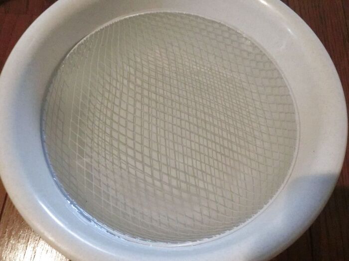 重曹水に浸ける