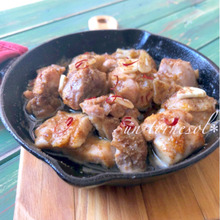 冷え性解消に☆10分でビールにぴったり♪ホワジャオの鶏アヒージョ