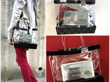 100均で作る☆カッコいい2weyクリアバッグ☆