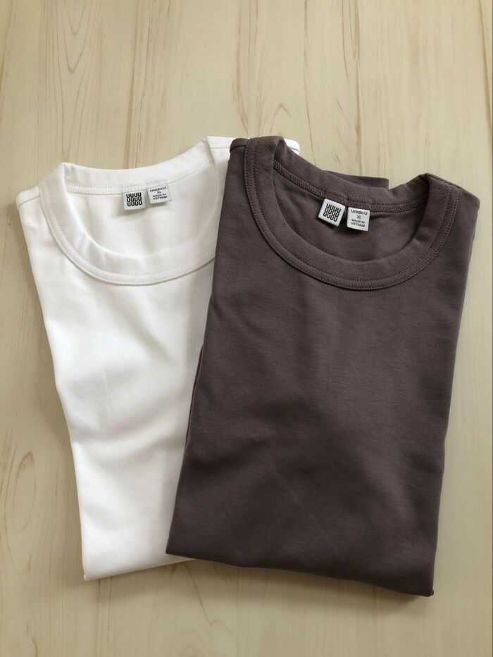 ユニクロの「Uniqlo U」の「クルーネックTシャツ」生地よし!着心地よし!コスパもよし!