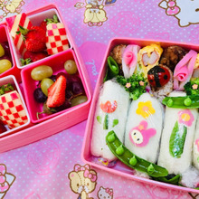 ロールサンドにデコ!で、簡単可愛いお弁当