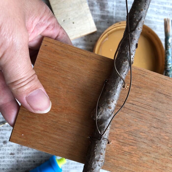 ②ミニ看板の作り方