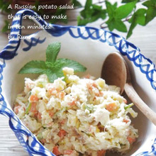 市販品に負けない美味しさ!最強短時間で10分クリーミーポテトサラダ★