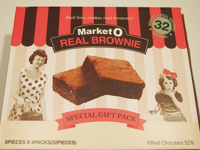 コストコの隠れた人気商品♪ 韓国発 Market Oのリアルブラウニー