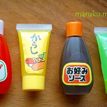 キャンドゥーの食玩★ミニチュア調味料が2個108円!で絶対買い♪