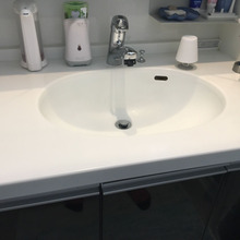 100均のワイパーで水汚れのストレス解消!