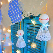 カンタン♪ときめきハンドメイド♪ **梅雨空シーズンもニッコリ! てるてるモチーフ**