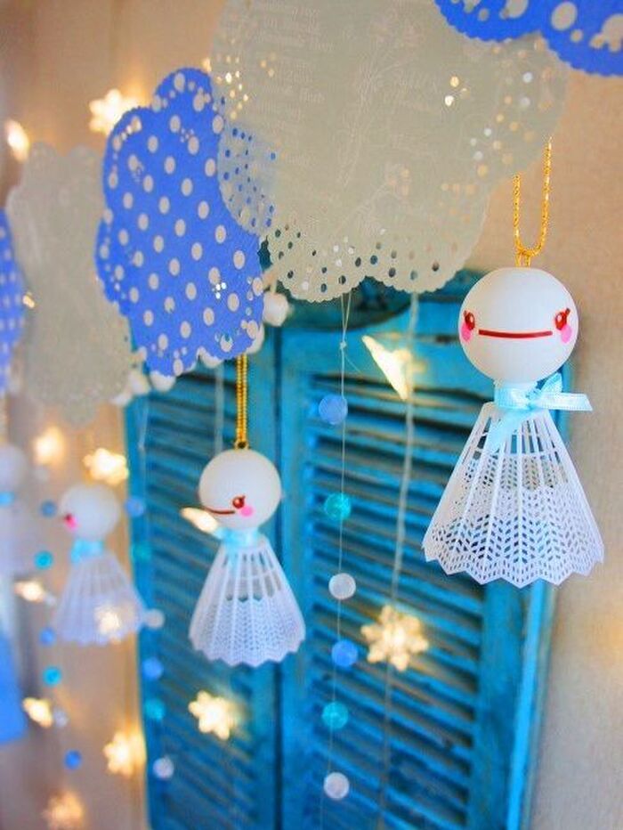 カンタン♪ときめきハンドメイド♪ **梅雨空シーズンもニッコリ! てるてるモチーフ**