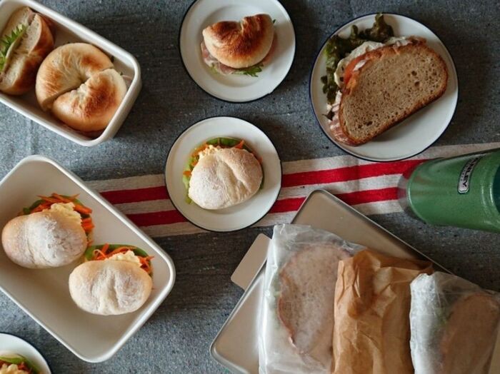 簡単!作りおきDELIでオシャレなサンドイッチランチ弁当