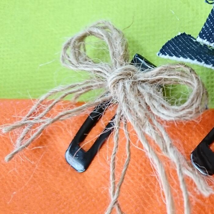 麻糸でも可愛いの~♪