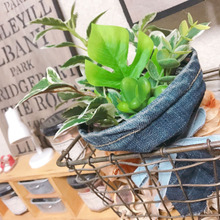 履かなくなったデニムを簡単リメイク