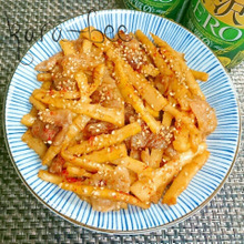 作りおきにも◎淡竹メンマと豚肉の甘辛炒め