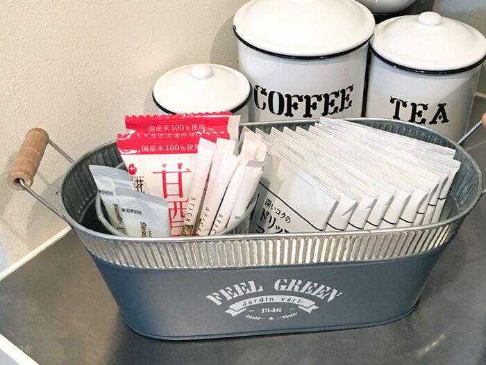 使い方5.キッチンの収納カゴとして