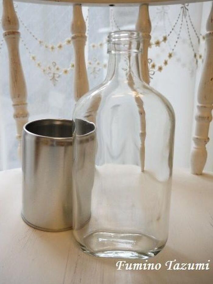 元は生姜シロップの瓶