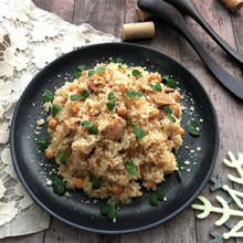 炊飯器におまかせ!オイスターソースで洋風炊き込みご飯