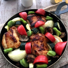 パリッと柔らかな!ヨーグルト味噌風味のグリルチキン