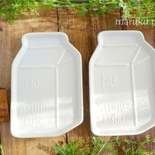 ダイソー100均の牛乳パックの形のカフェプレート★他が可愛過ぎる❤