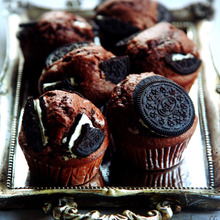 ♡超簡単失敗なし♡サラダ油deオレオマフィン♡【#チョコマフィン#お菓子#バター不使用】