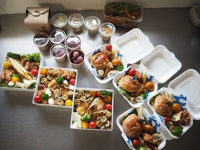 運動会のお弁当に入れてみました!