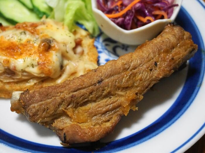 アレンジレシピ②梅香るスペアリブグリル