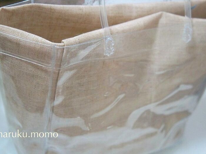 上部を内側におり込む。