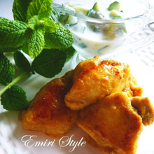 漬け込み省略!究極時短★新しい食べ方「タンドリーチキン♡ヨーグルトソース」