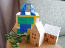 牛乳パック&ガムテープ/簡単!小物入れ