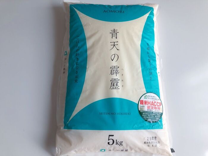 青森県初★特Aブランド米〜青天の霹靂★