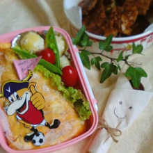 一瞬でキャラ弁に!魔法の様なお弁当?