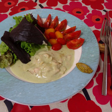 まさかの出会い・・・サラダチキンが仲人? 親子トマト!!