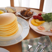 休日ランチはこれで決まり!お食事ホットケーキ