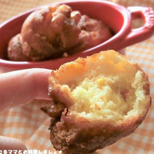 ホケミで簡単★コーンドーナツ