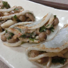 味つけは柚子胡椒だけ♪ サバときのこの大根餃子