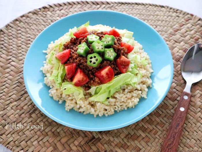 昆布入りタコライス