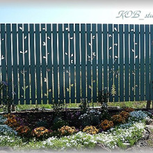 見た目も楽しい♪板張りデザインフェンスDIY!!