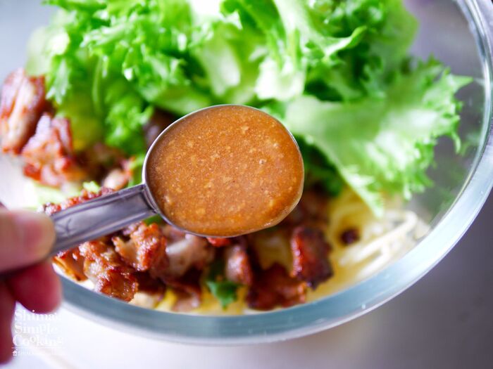 あとは簡単!和えるだけ