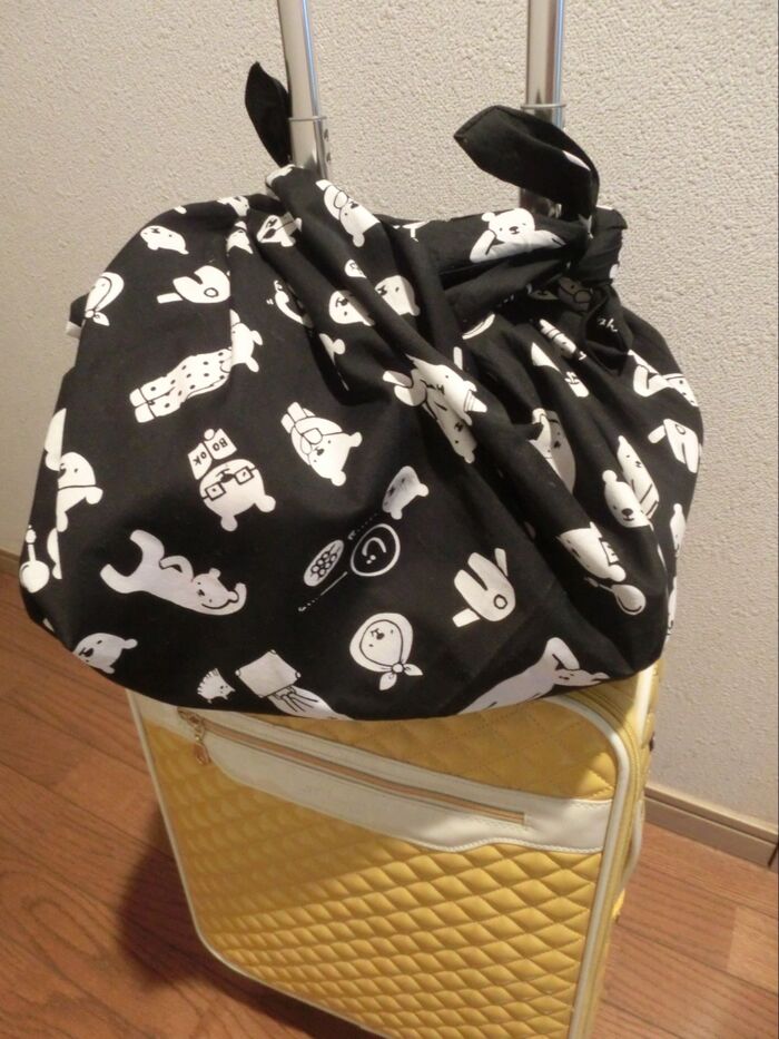 旅に1枚あると便利♪ 元祖エコバッグ☆風呂敷