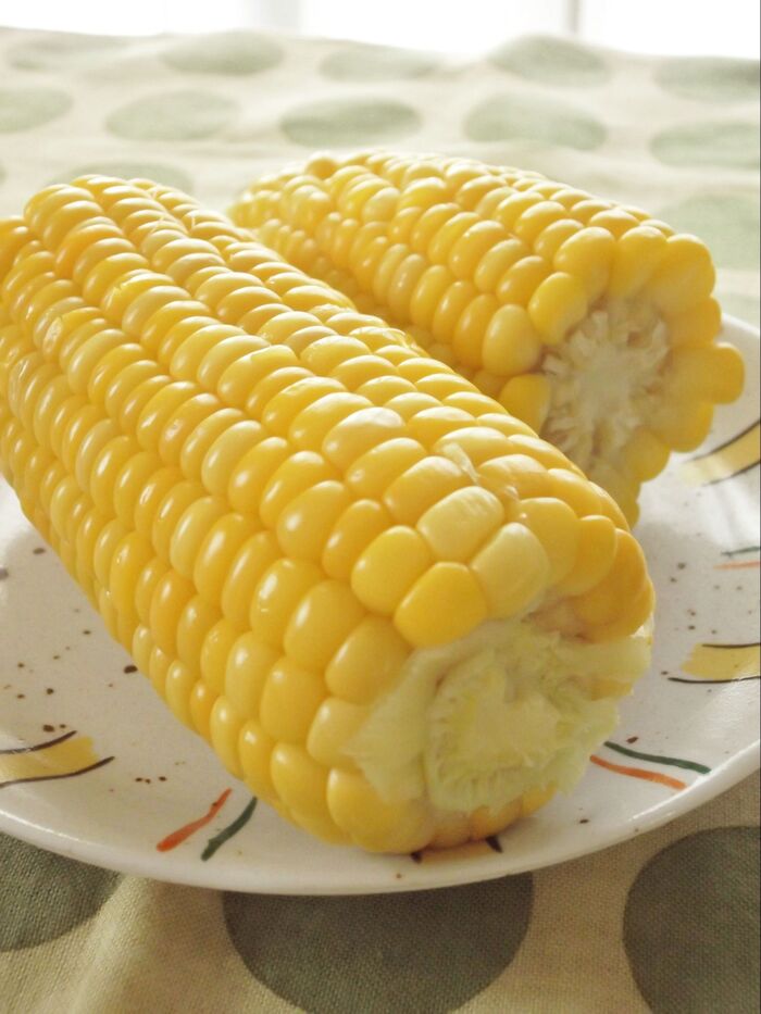 しわしわにならない!プリップリで甘い!しかも光熱費も節約!な とうもろこしの茹で方