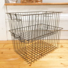 ダイソーで大きめワイヤーバスケットが買えるなんて!!