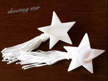 流れ星のピアス☆材料は100均のアレ!