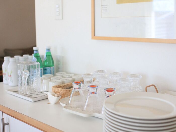 4⃣食器を並べる